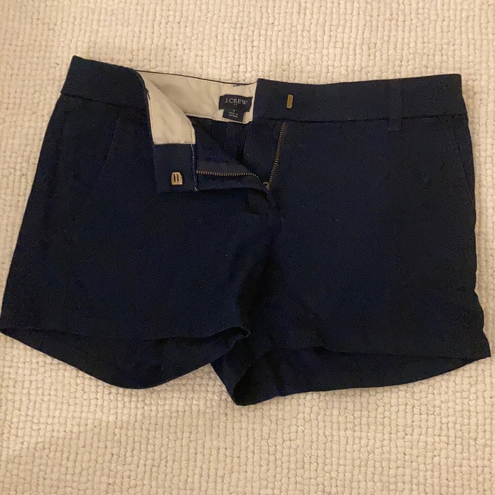 JCREW navy chino shorts!! NEVER WORN!!!